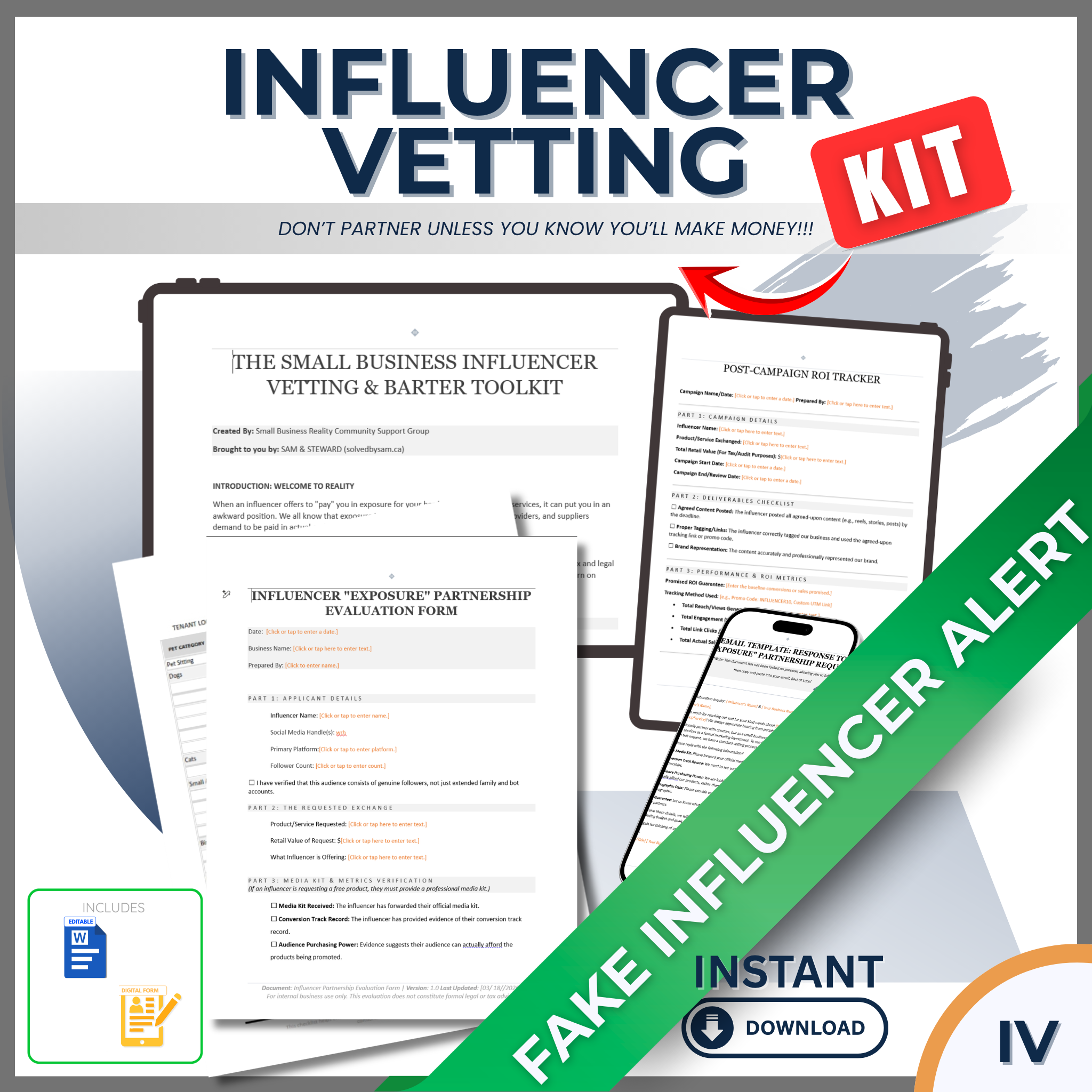 INFLUENCER VETTING & BARTER TOOLKIT
