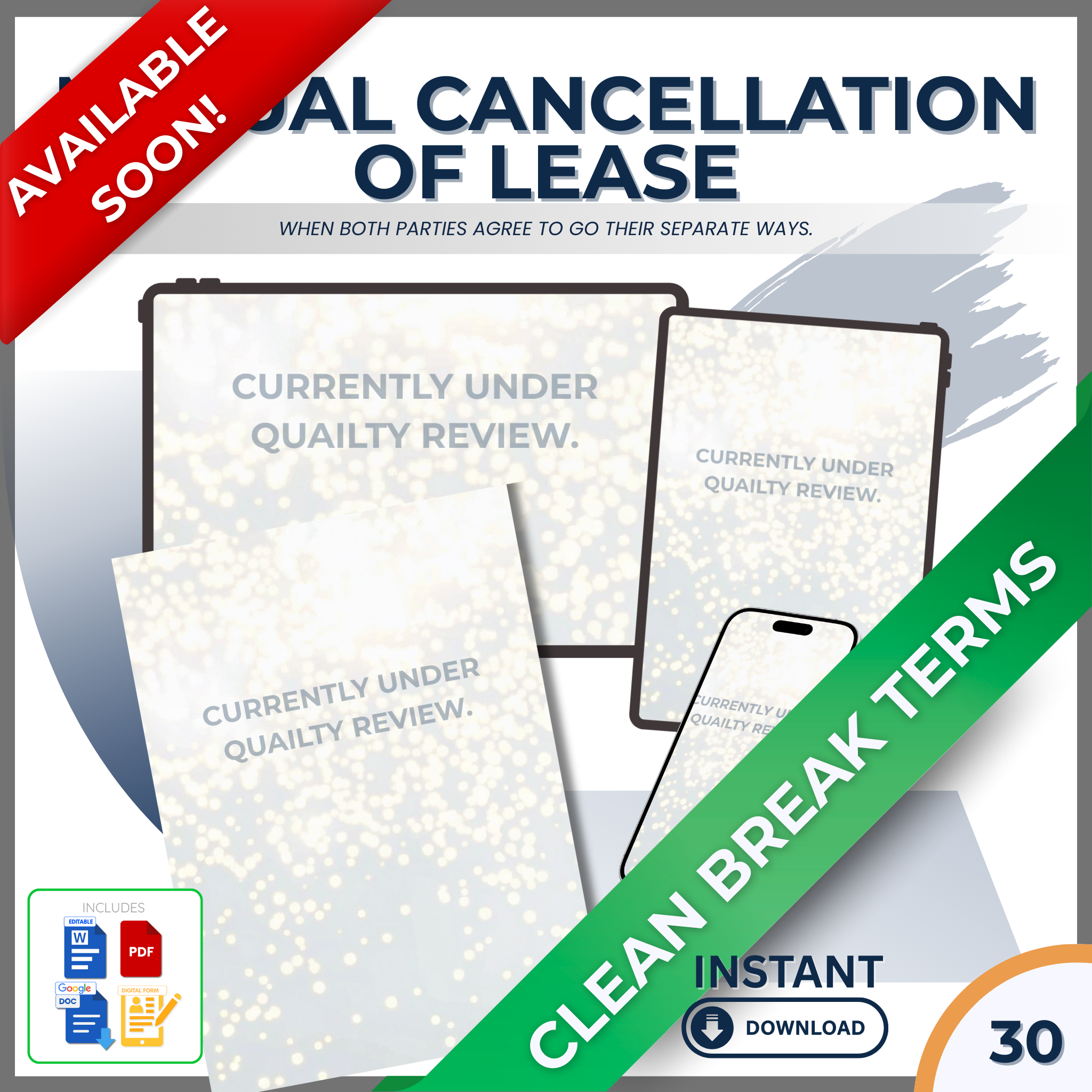 MUTUAL CANCELLATION OF LEASE