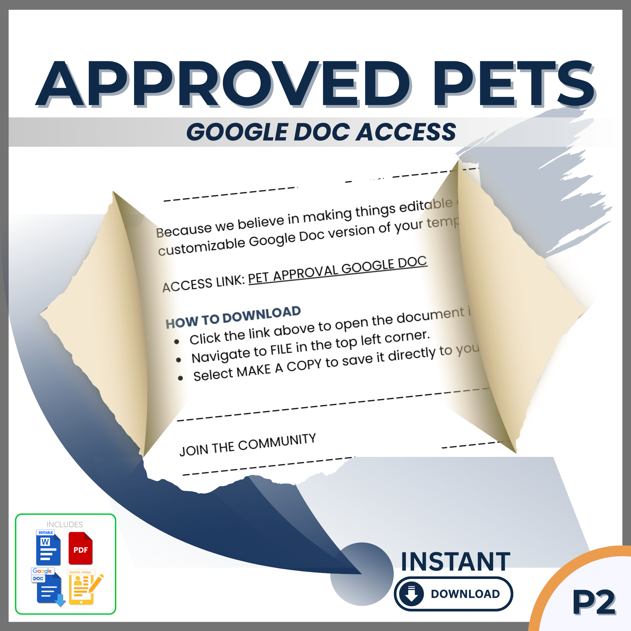 RENTAL - PET APPROVAL CHECKLIST - Let's be real...