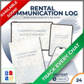 RENTAL COMMUNICATION LOG