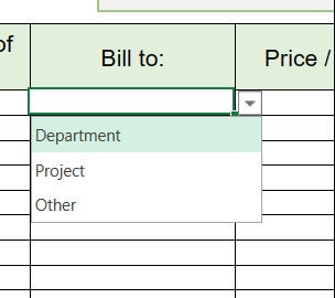 Editable Supply Request Template | Excel & PDF Office Organizer
