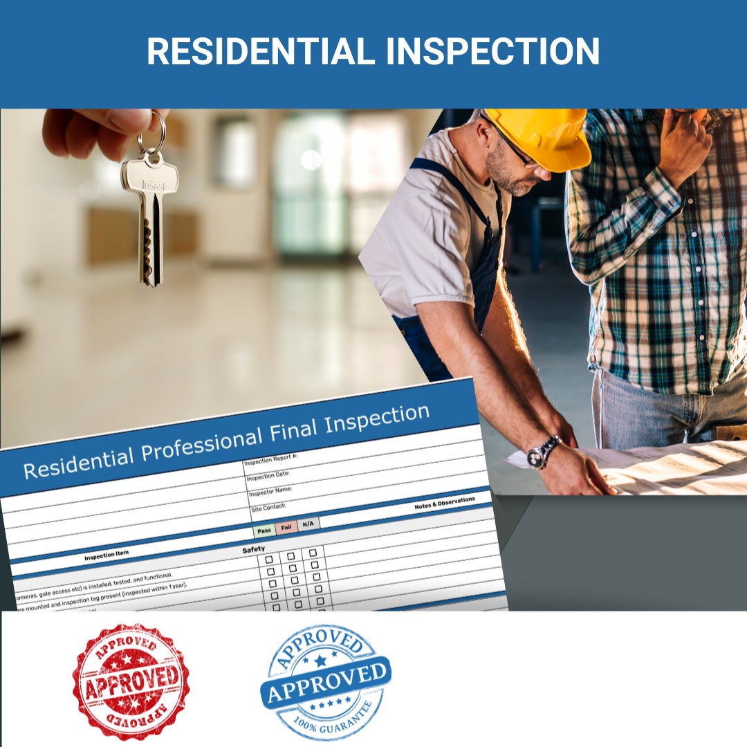 Residential Final Systems Inspection Checklist | 2026 Contractor Tool