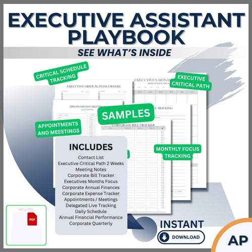 2026 Executive Assistant Playbook | Infrastructure for Professionals