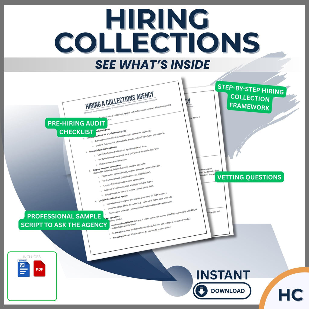 How to Hire a Collection Agency | Debt Recovery Guide & Checklist